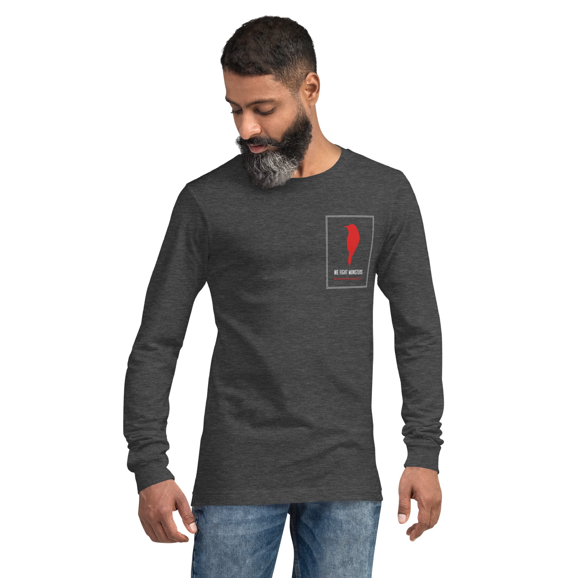 Worth More Than Many Sparrows Bible Verse - Vintage Long Sleeve Shirt