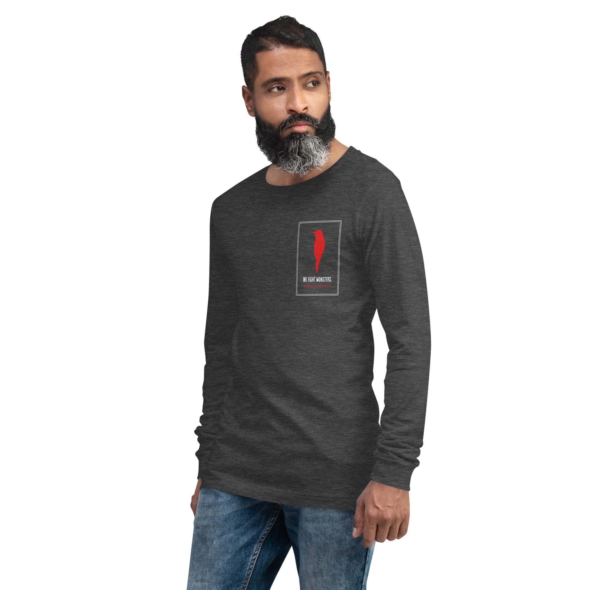 Worth More Than Many Sparrows Bible Verse - Vintage Long Sleeve Shirt