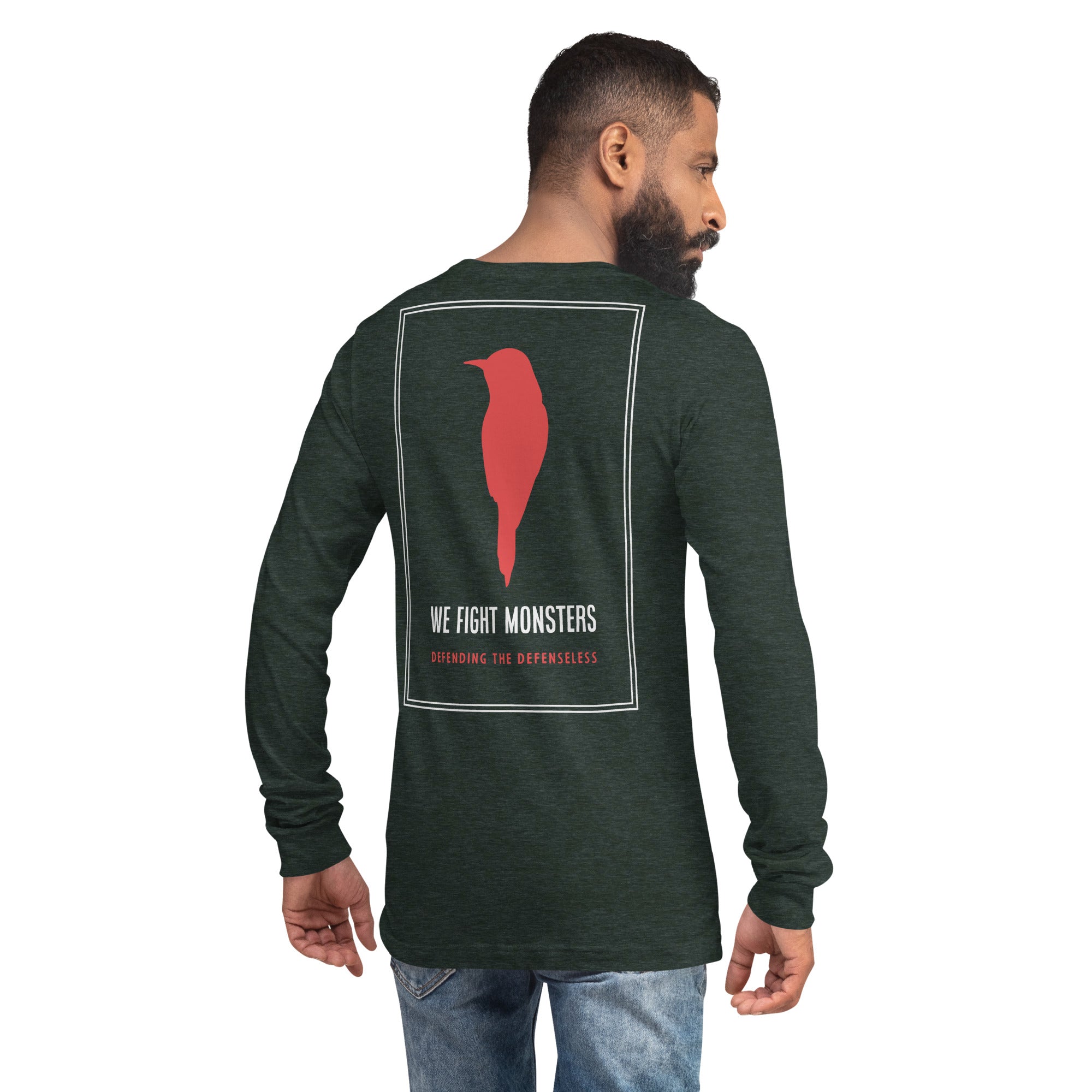 F*ck Fentanyl We Fight Monsters Long Sleeve Shirt