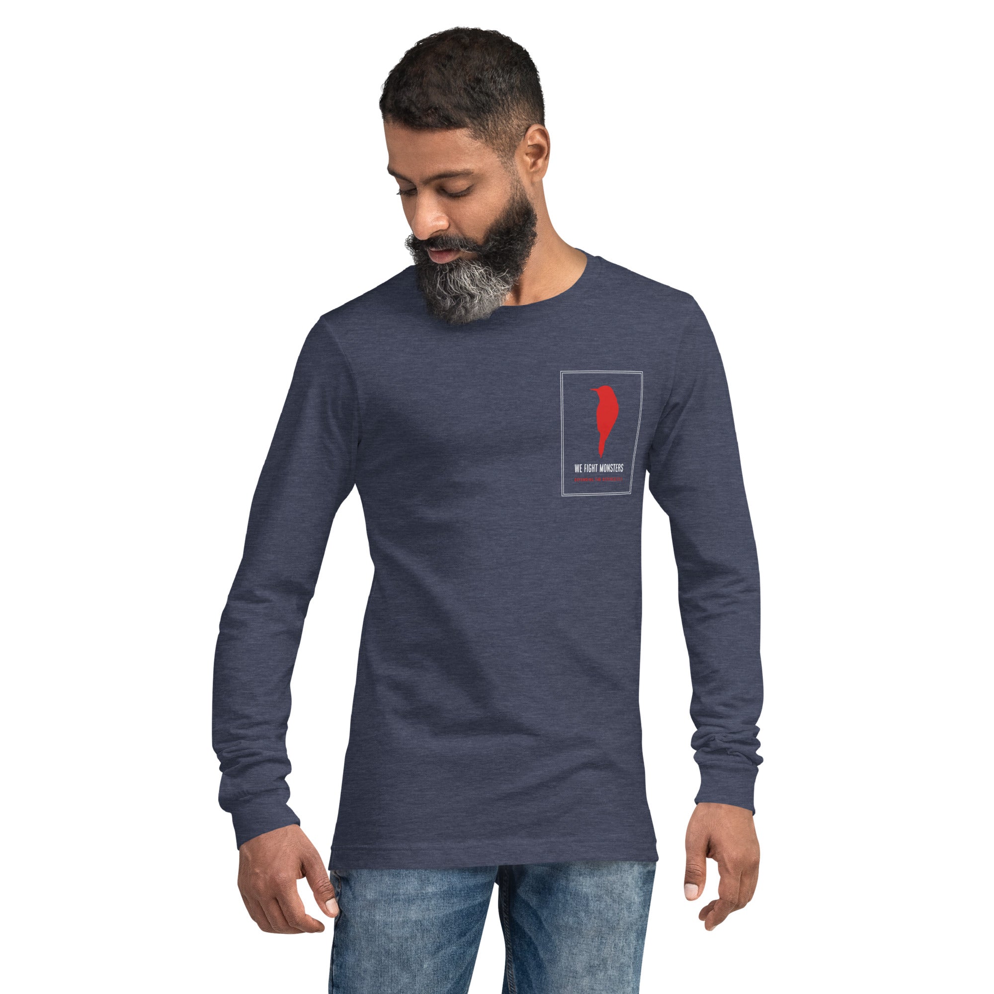 Worth More Than Many Sparrows Bible Verse - Vintage Long Sleeve Shirt