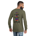 Not Republican, Not Democrat - AMERICAN // We Fight Monsters Unisex Long Sleeve Tee