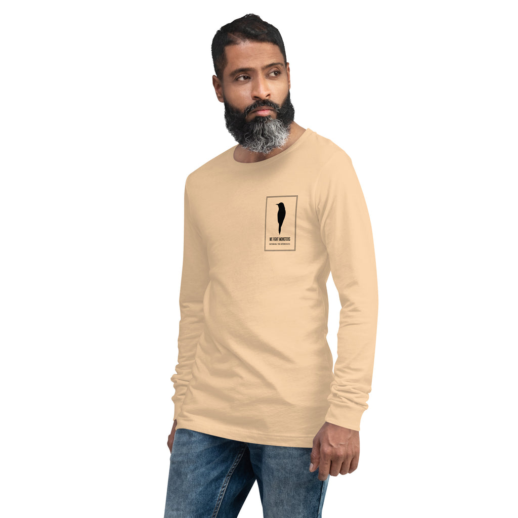 Not Republican, Not Democrat - AMERICAN // We Fight Monsters Unisex Long Sleeve Tee