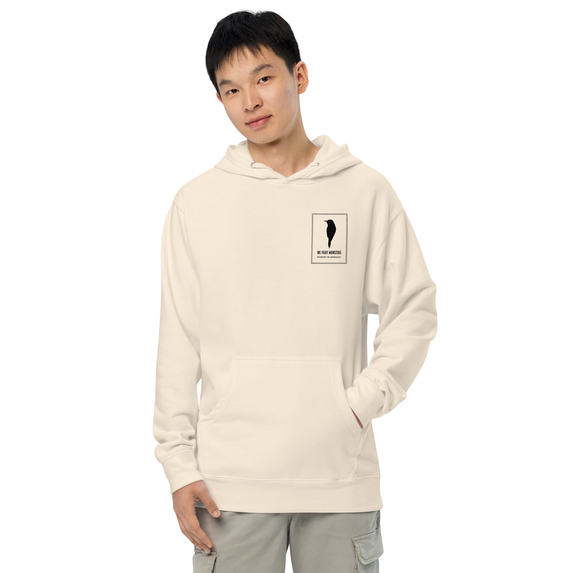 Not Republican, Not Democrat - AMERICAN // We Fight Monsters Unisex midweight hoodie