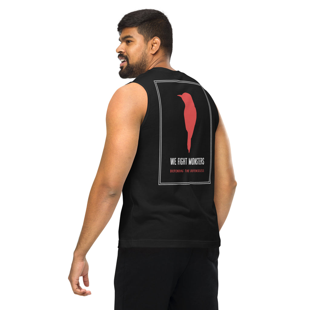 Bureaucracy Kills // We Fight Monsters Muscle Shirt
