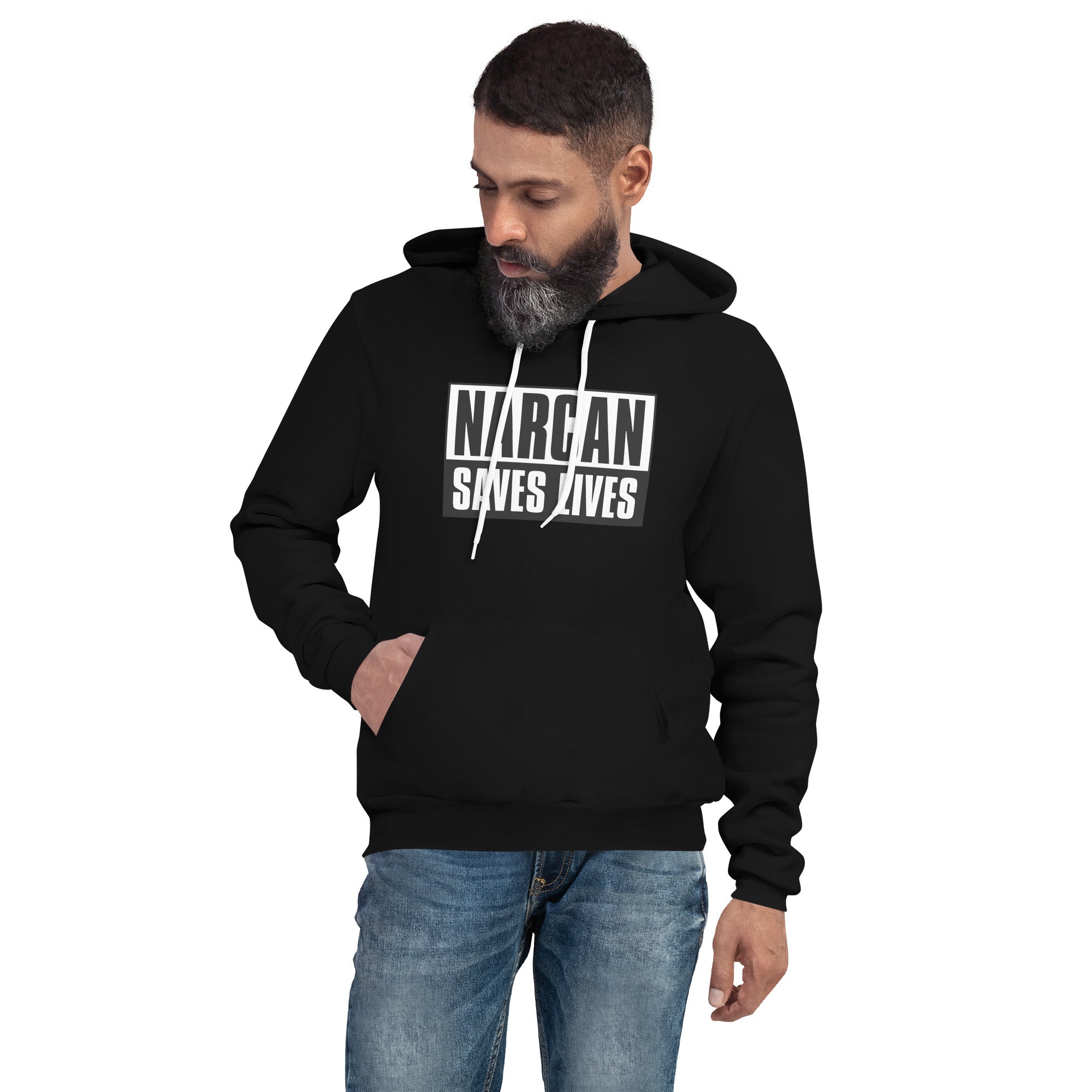 Narcan Saves Lives Lightweight Hoodie