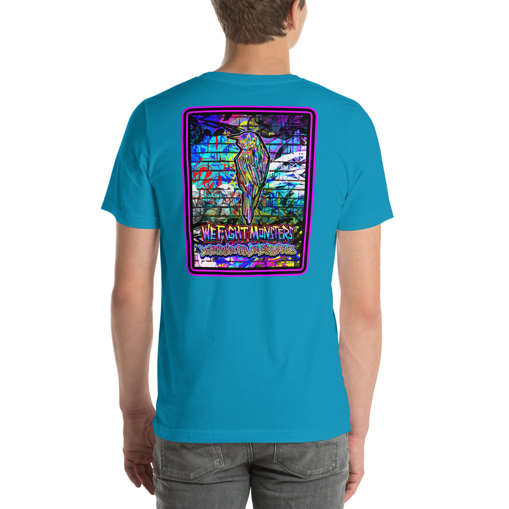 Graffiti Serve We Fight Monsters Men/Women Shirt