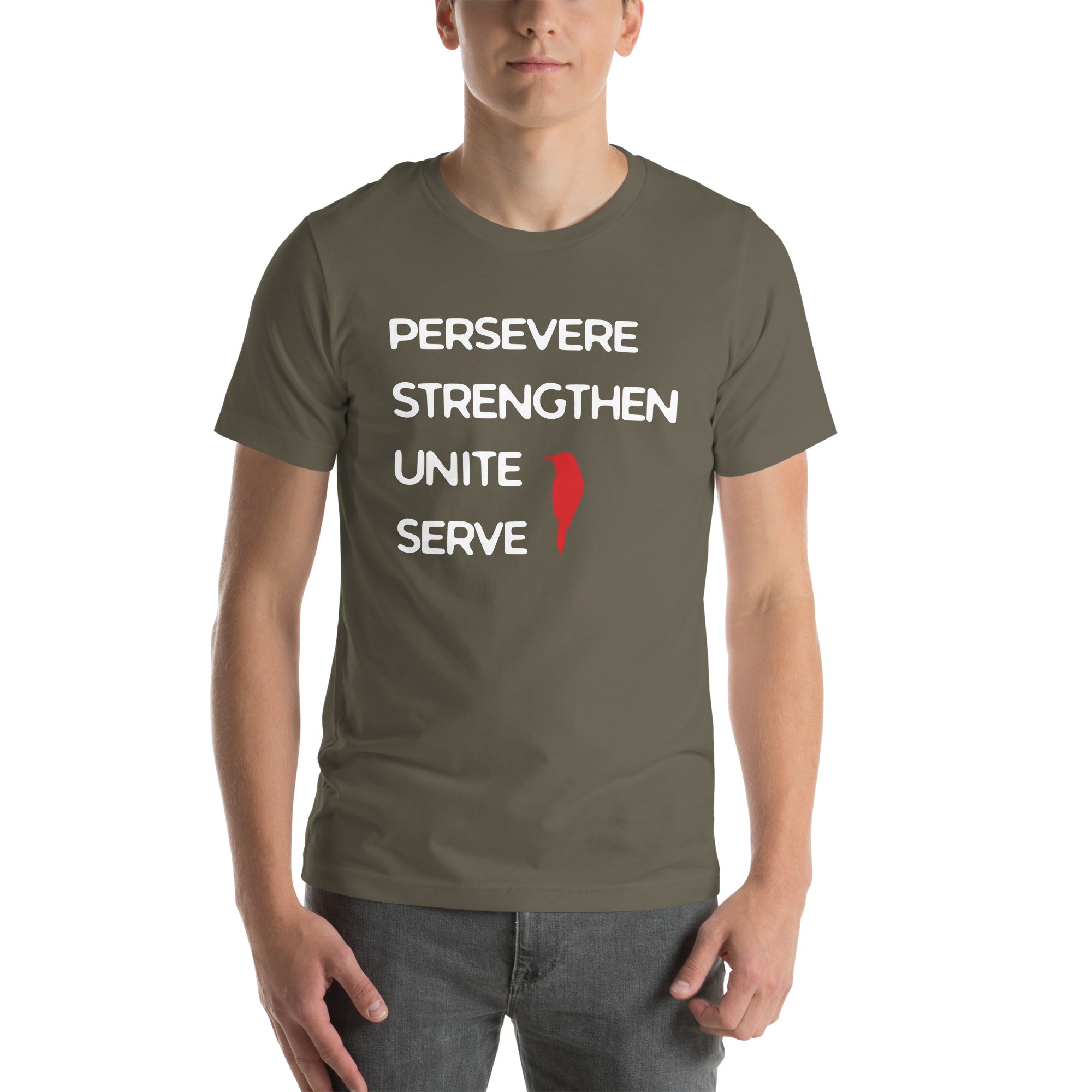 Persevere Strengthen Unite Serve Men/Women  T-shirt