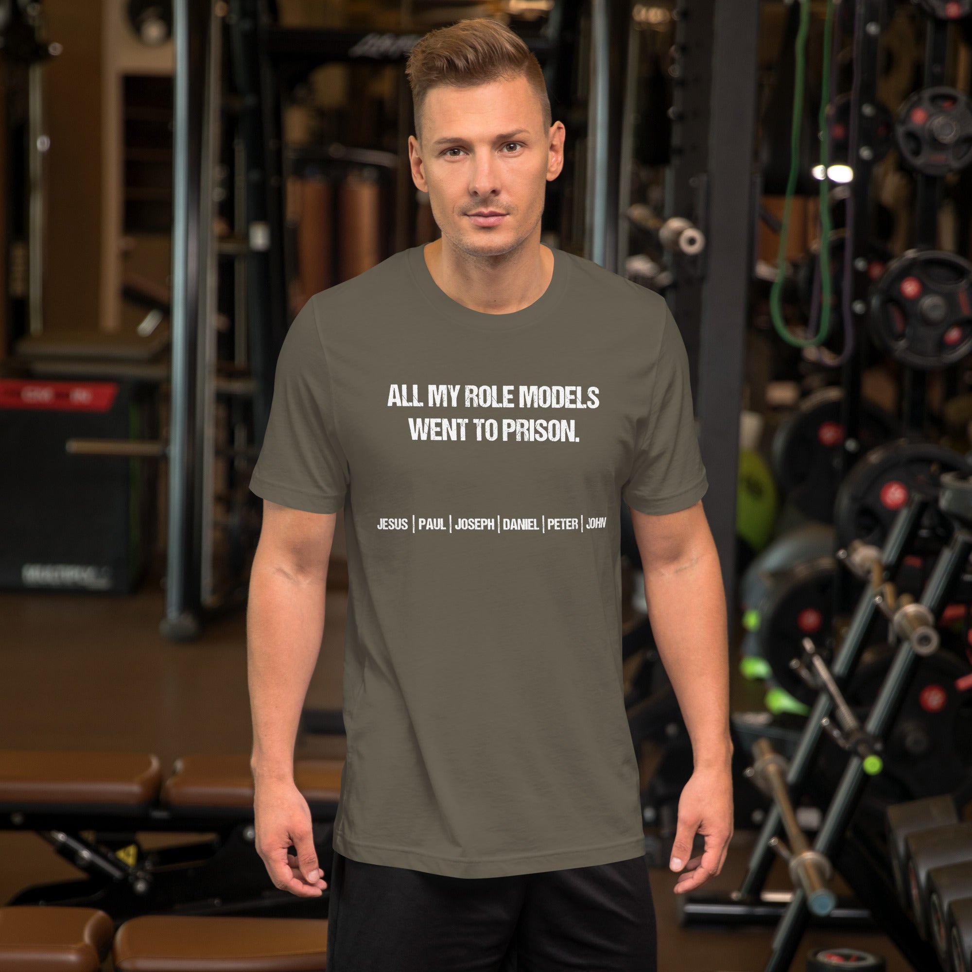 All My Role Models Went To Prison // We Fight Monsters Tee