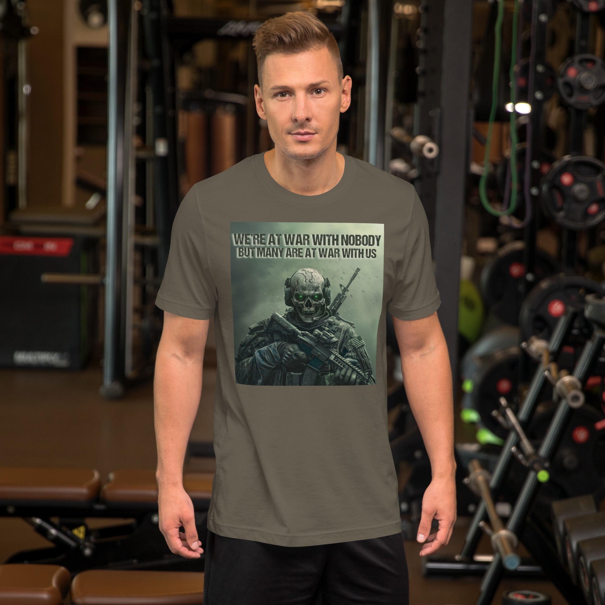 Many Are At War With Us // We Fight Monsters SOF Tee