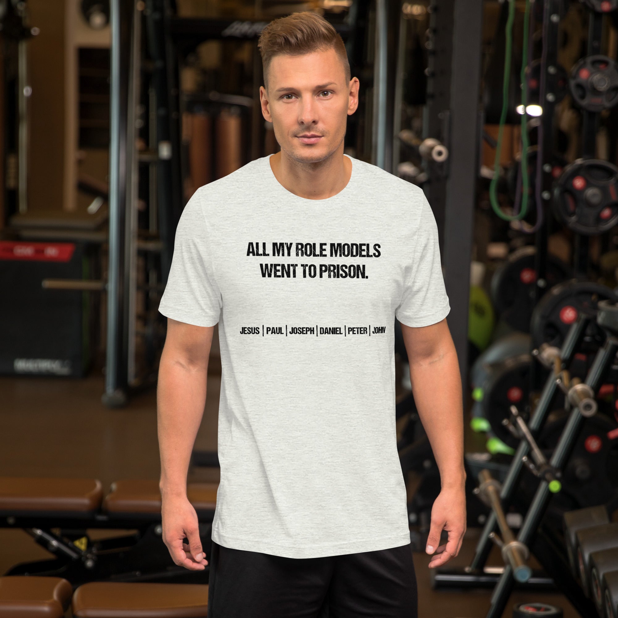 All My Role Models Went To Prison // We Fight Monsters Light Tee