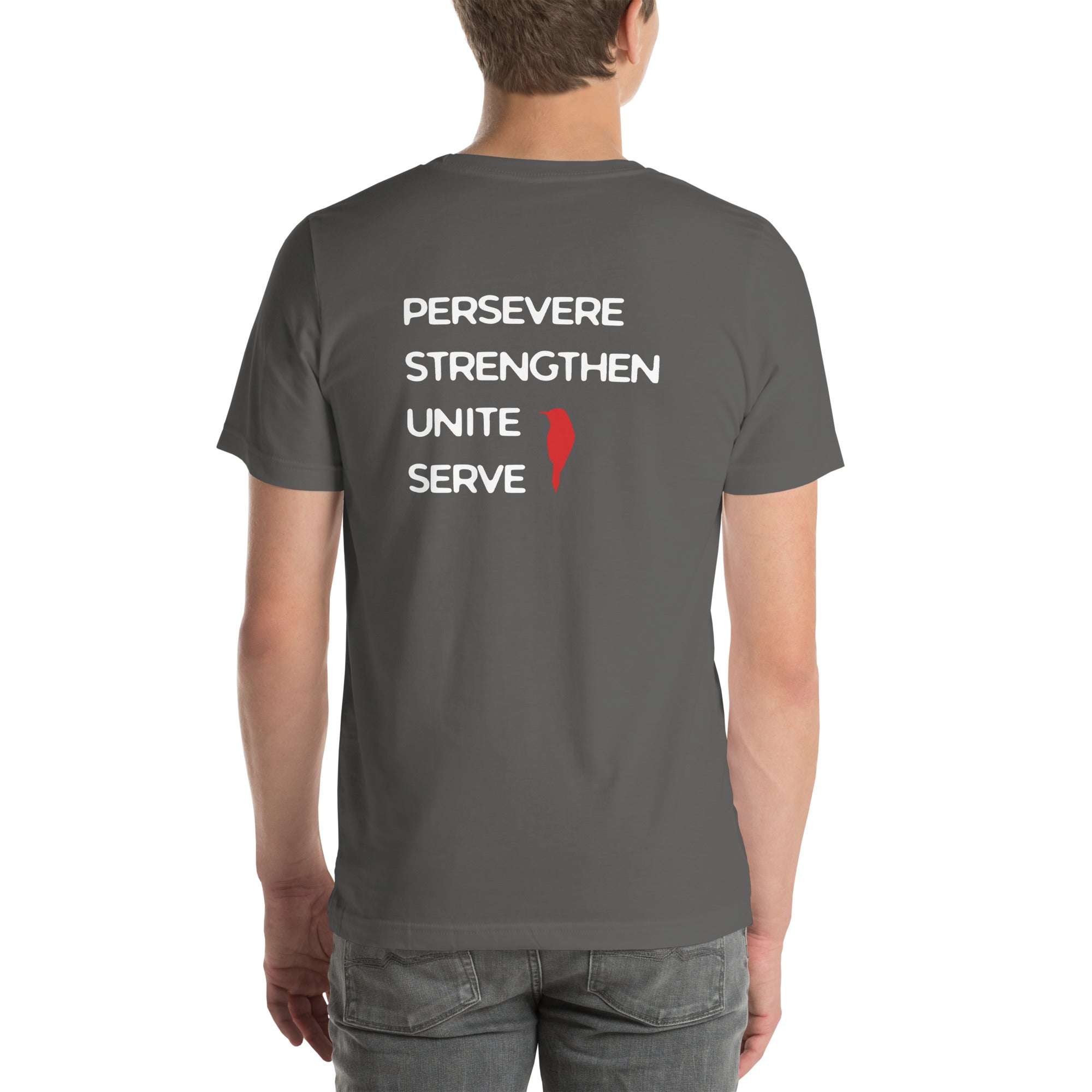 Sparrow Heart - Persevere, Strengthen, Unite, Serve Shirt