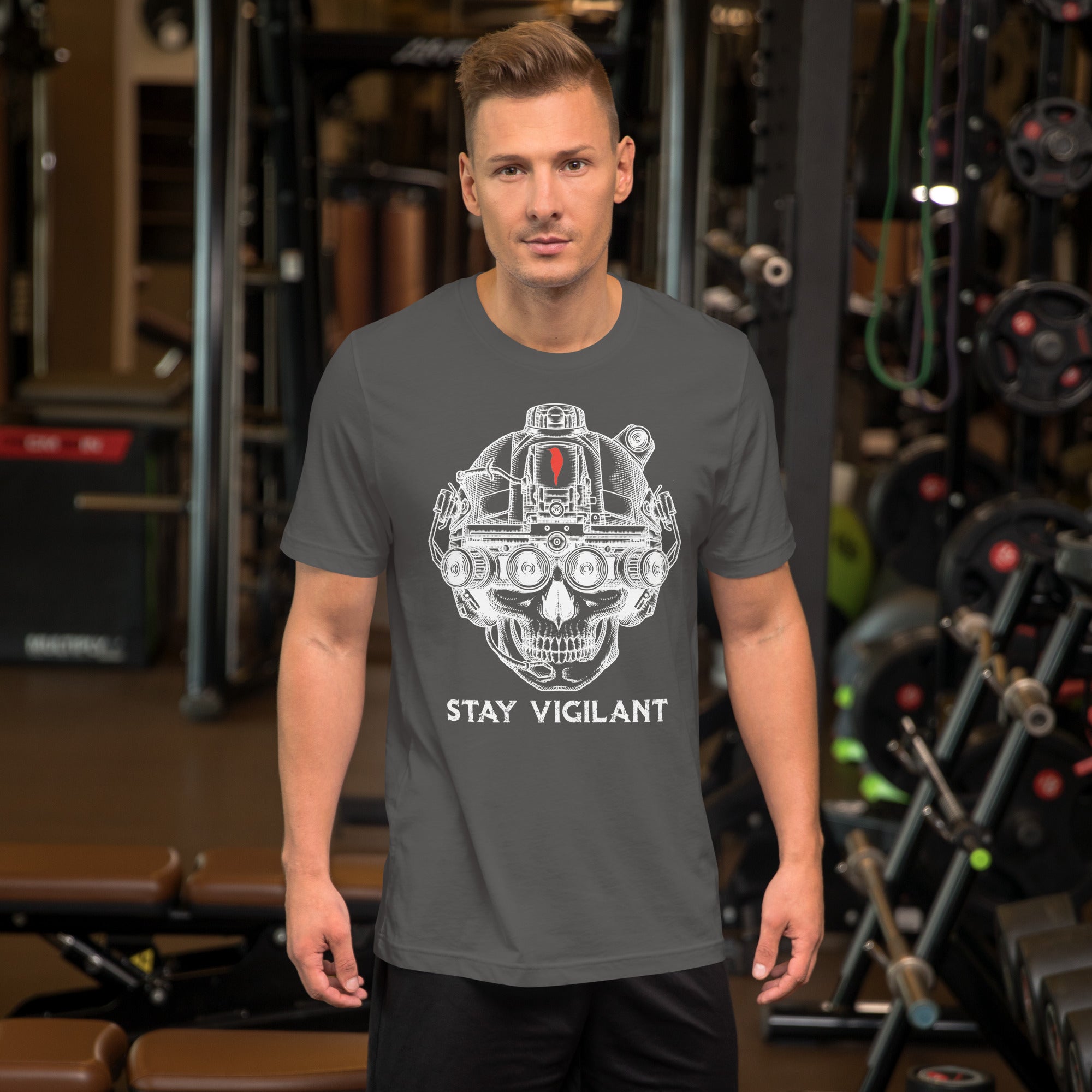 Stay Vigilant SOF Operator Skull Shirt - Color