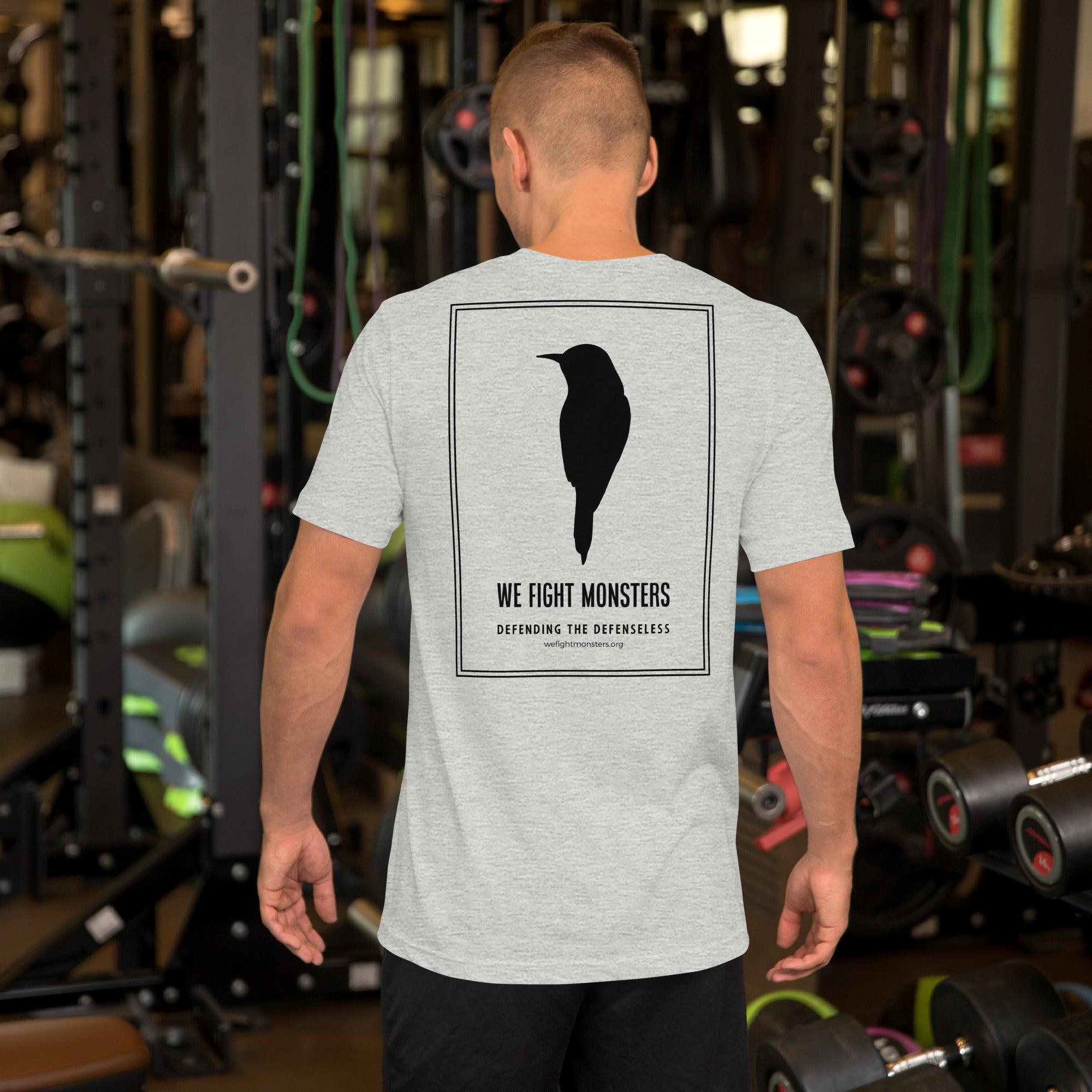All My Role Models Went To Prison // We Fight Monsters Light Tee