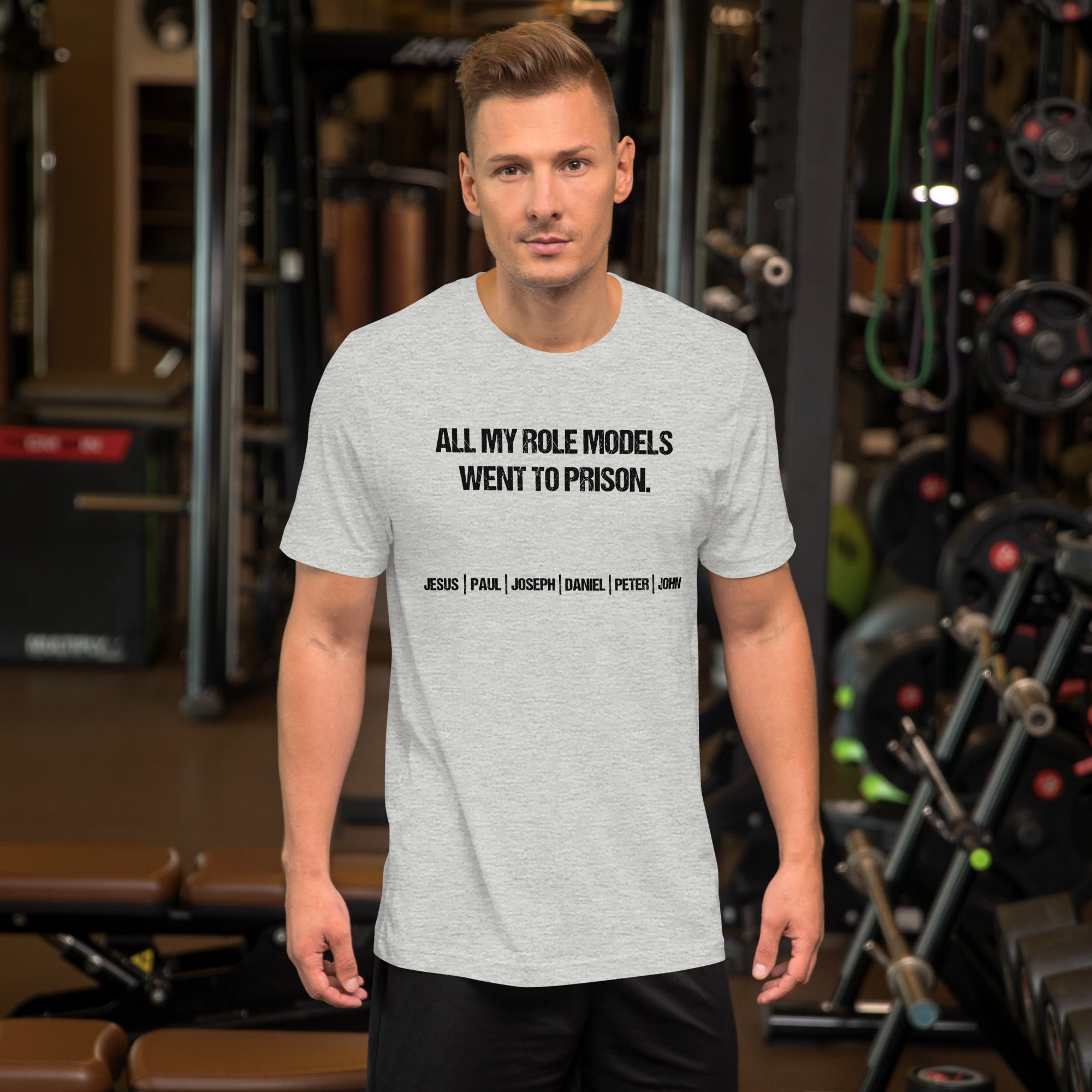 All My Role Models Went To Prison // We Fight Monsters Light Tee