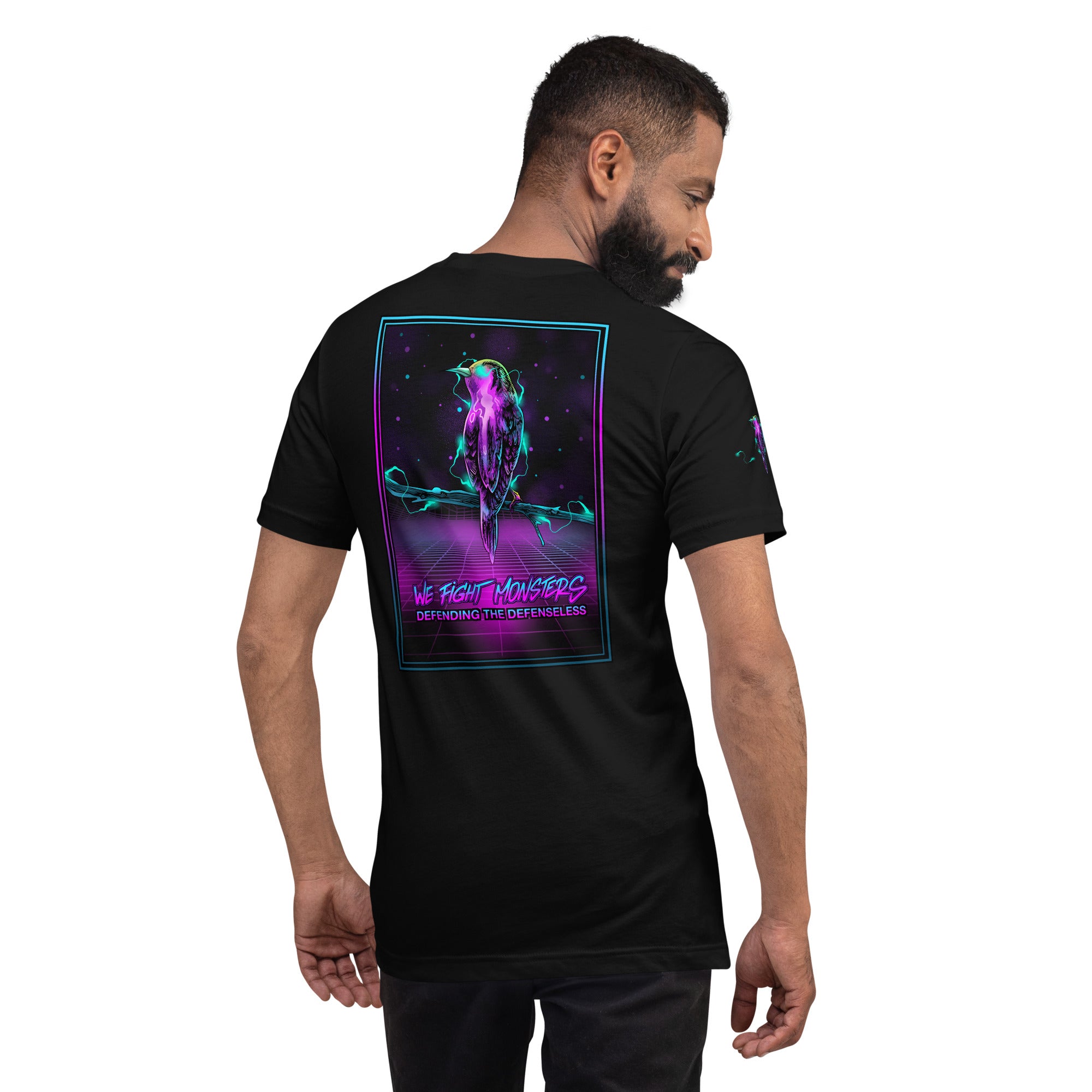 80s We Fight Monsters Men /Women T-shirt