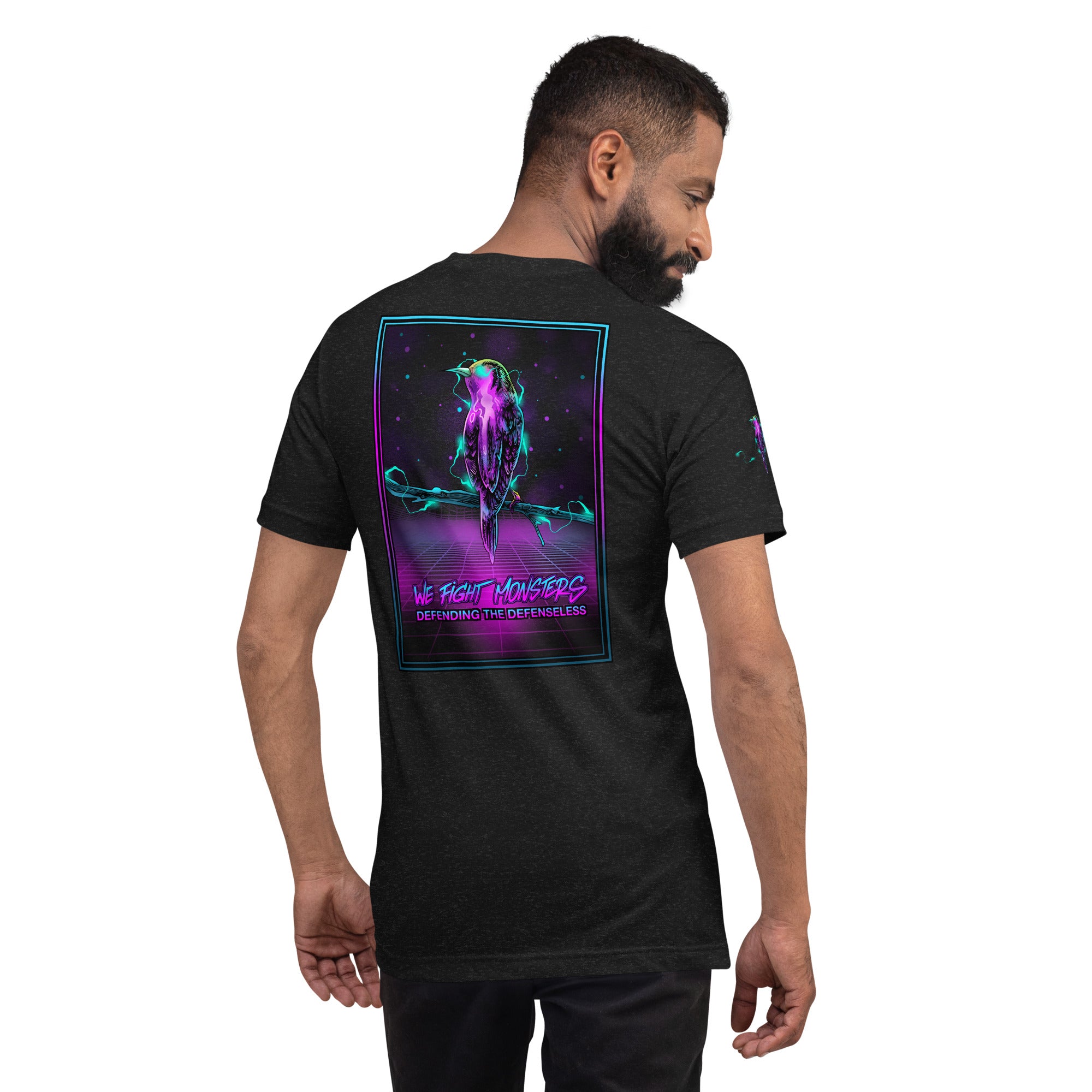 80s We Fight Monsters Men /Women T-shirt