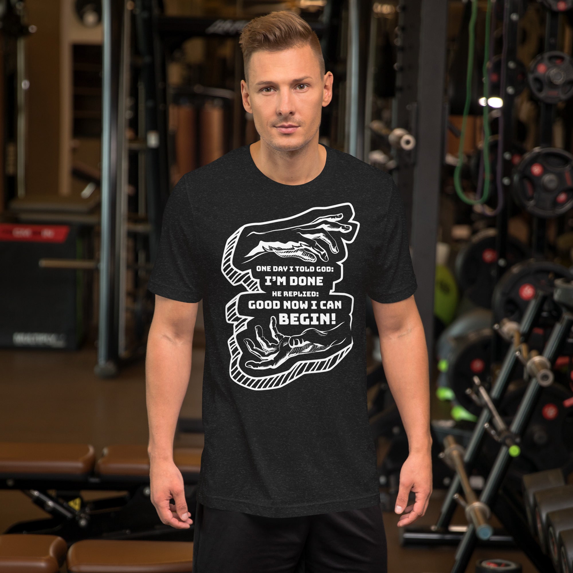 Let God Begin - We Fight Monsters Mission Tee
