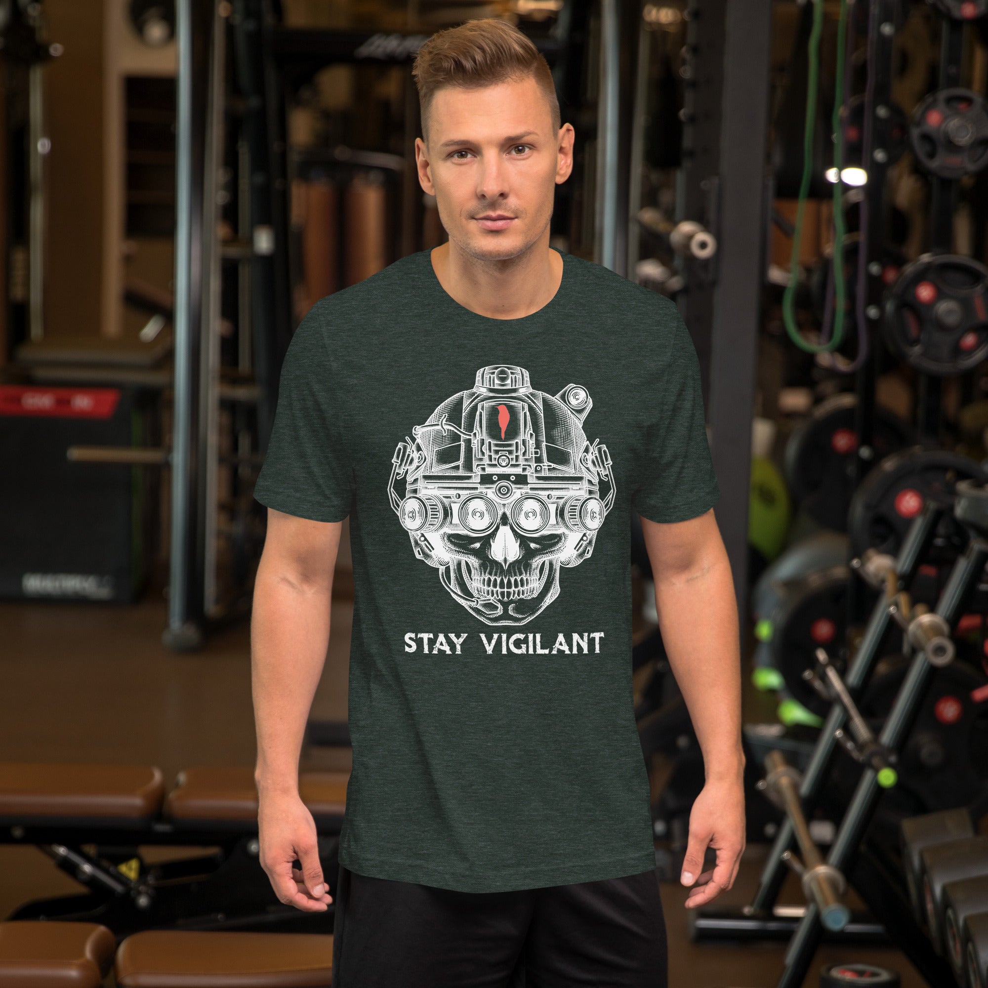 Stay Vigilant SOF Operator Skull Shirt - Color