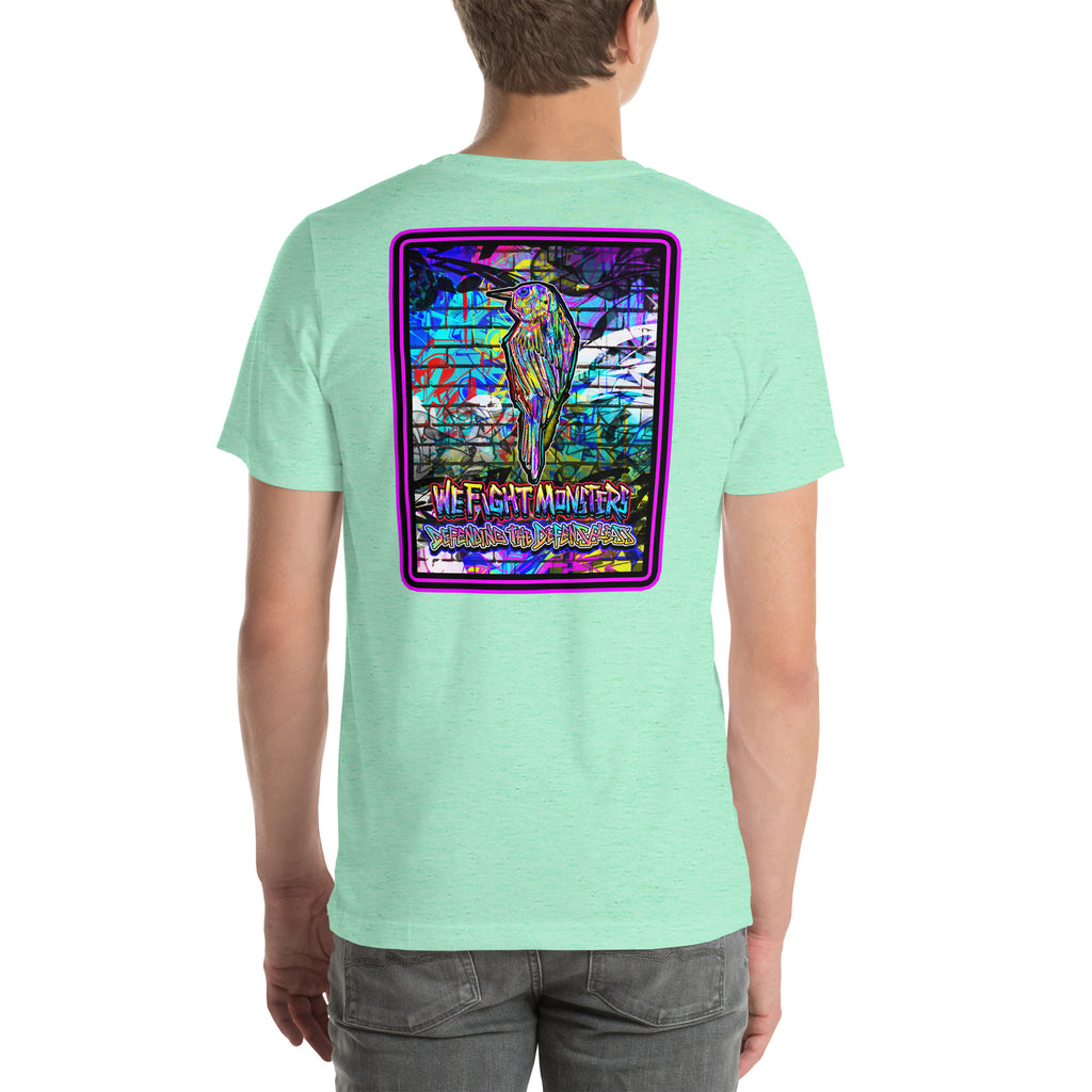 Graffiti Serve We Fight Monsters Men/Women Shirt