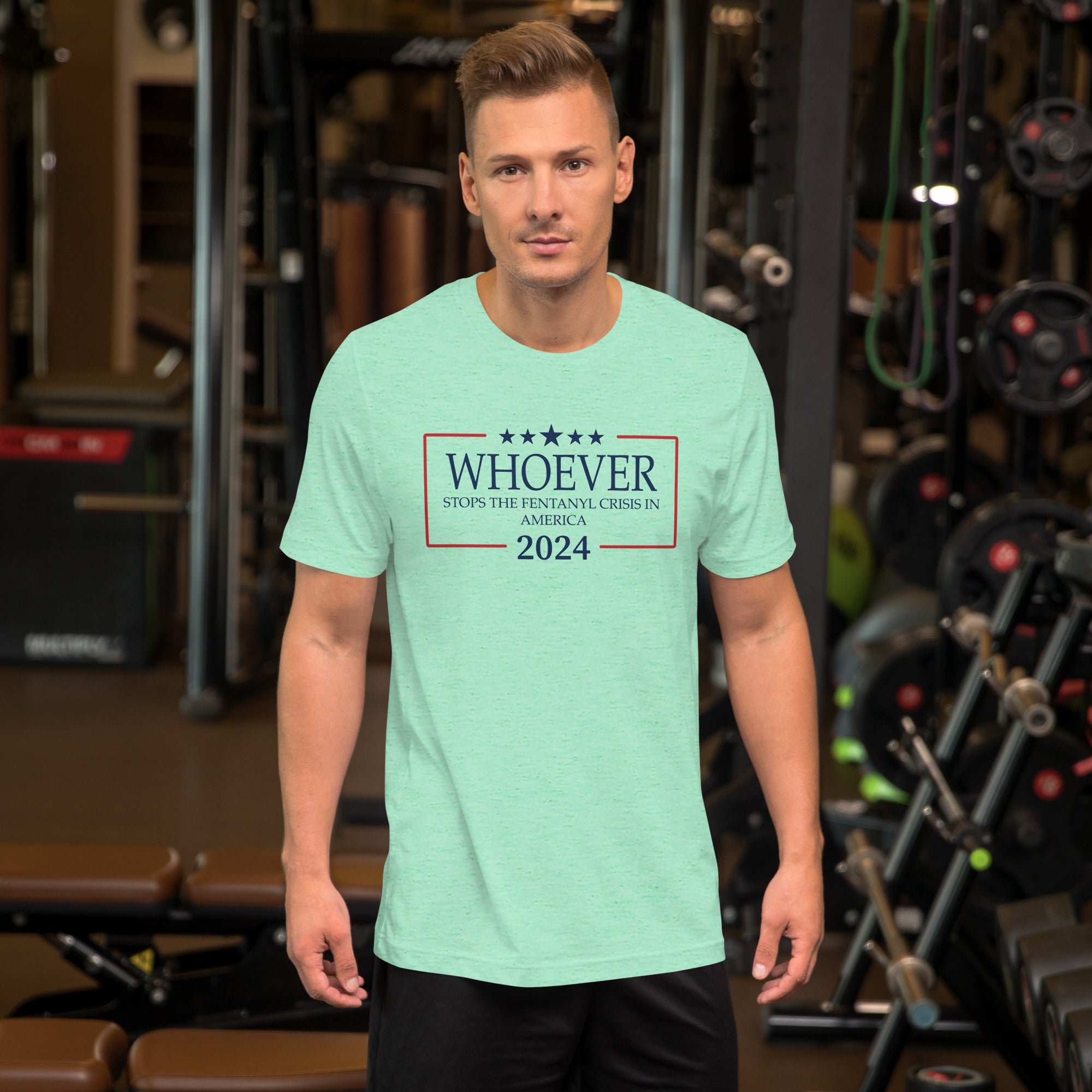 Whoever Stops The Fentanyl Crisis 2024 // We Fight Monsters Tee