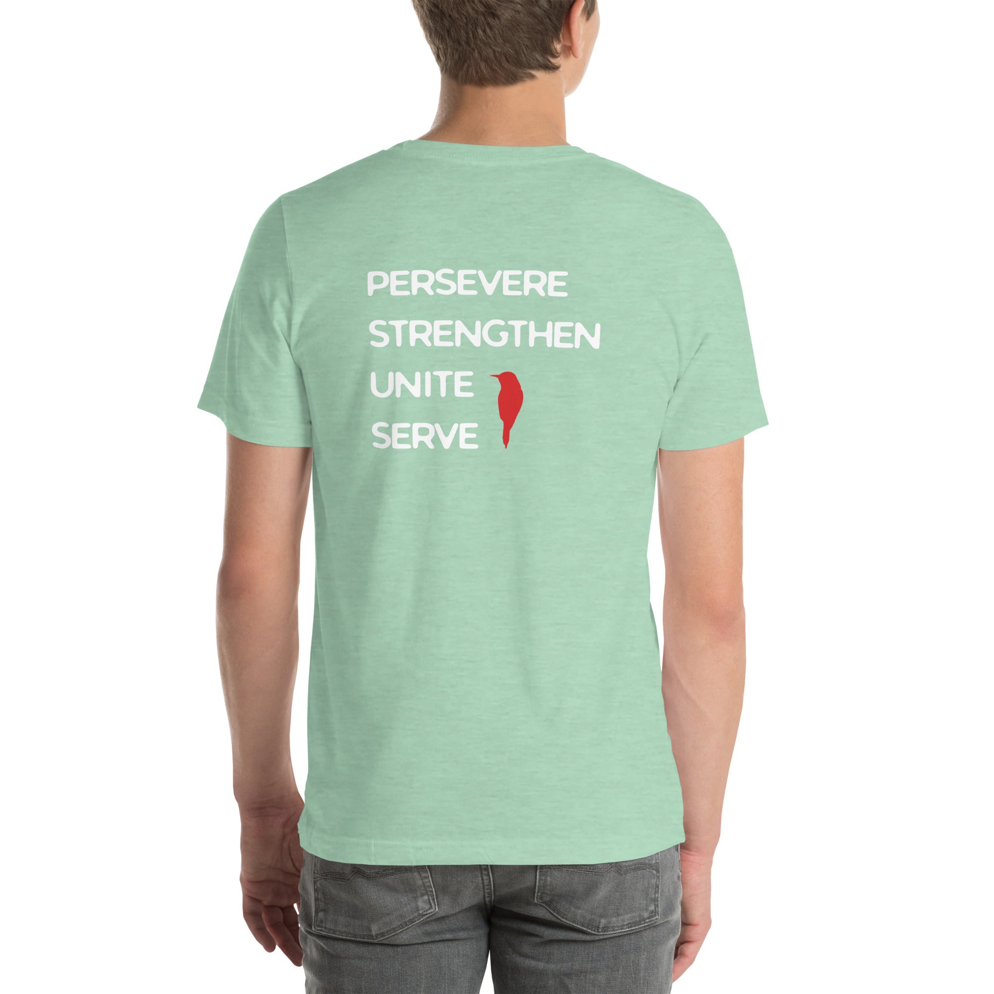 Sparrow Heart - Persevere, Strengthen, Unite, Serve Shirt