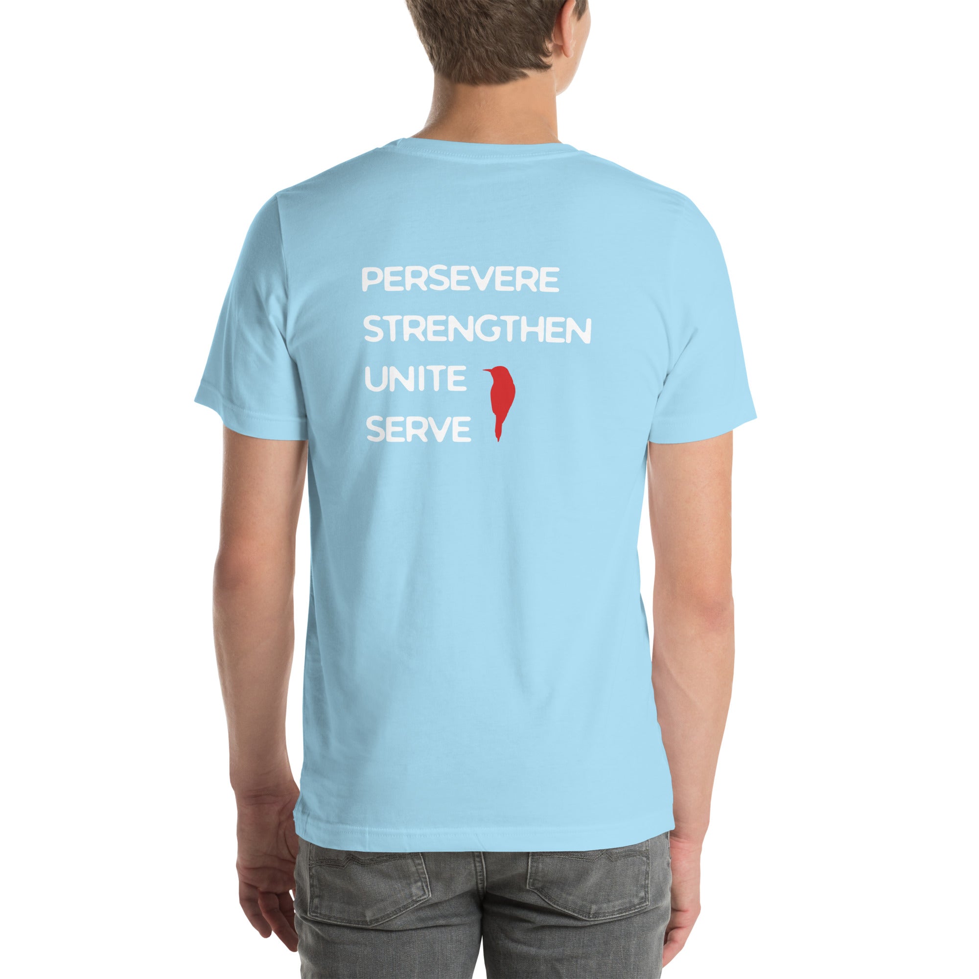 Sparrow Heart - Persevere, Strengthen, Unite, Serve Shirt