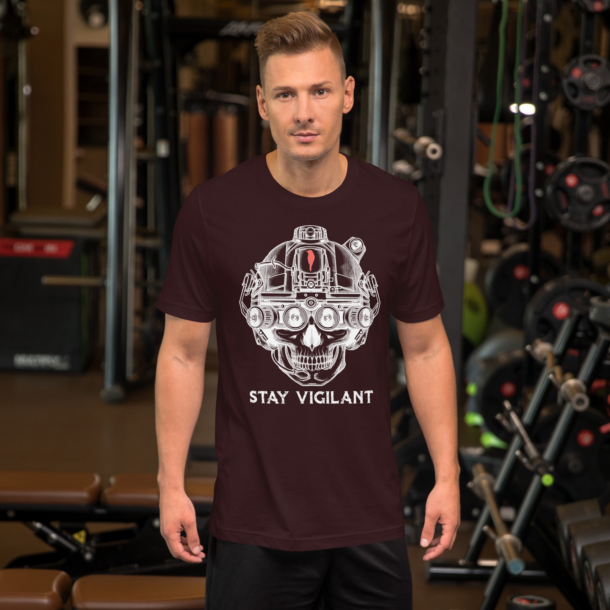Stay Vigilant SOF Operator Skull Shirt - Color