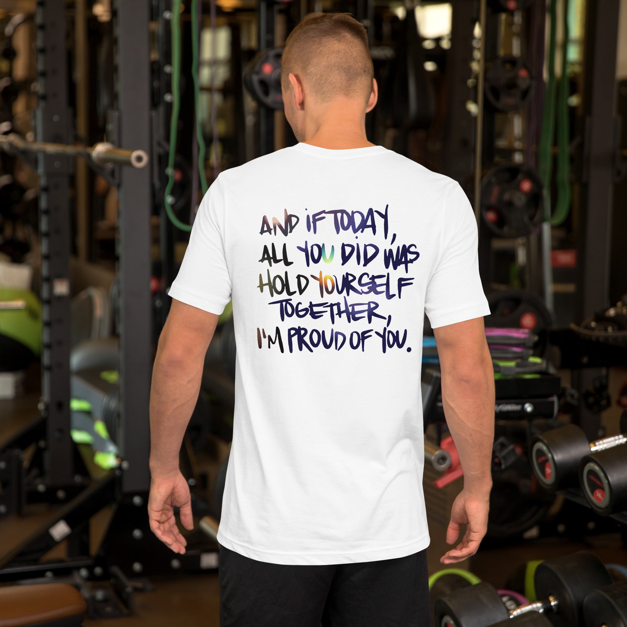 If All You Did Was Hold Yourself Together We Fight Monsters Reversed Shirt