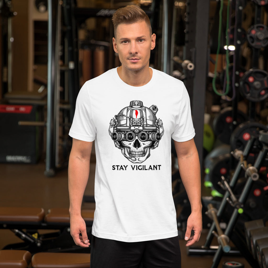 Stay Vigilant SOF Operator Skull Shirt