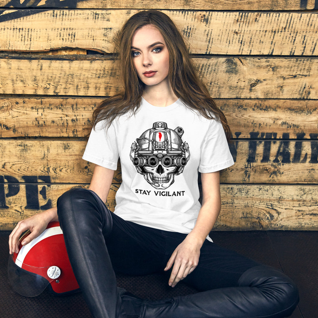 Stay Vigilant SOF Operator Skull Shirt