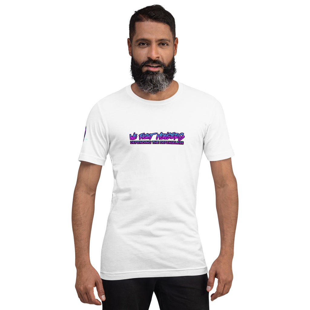 80s We Fight Monsters Men /Women T-shirt