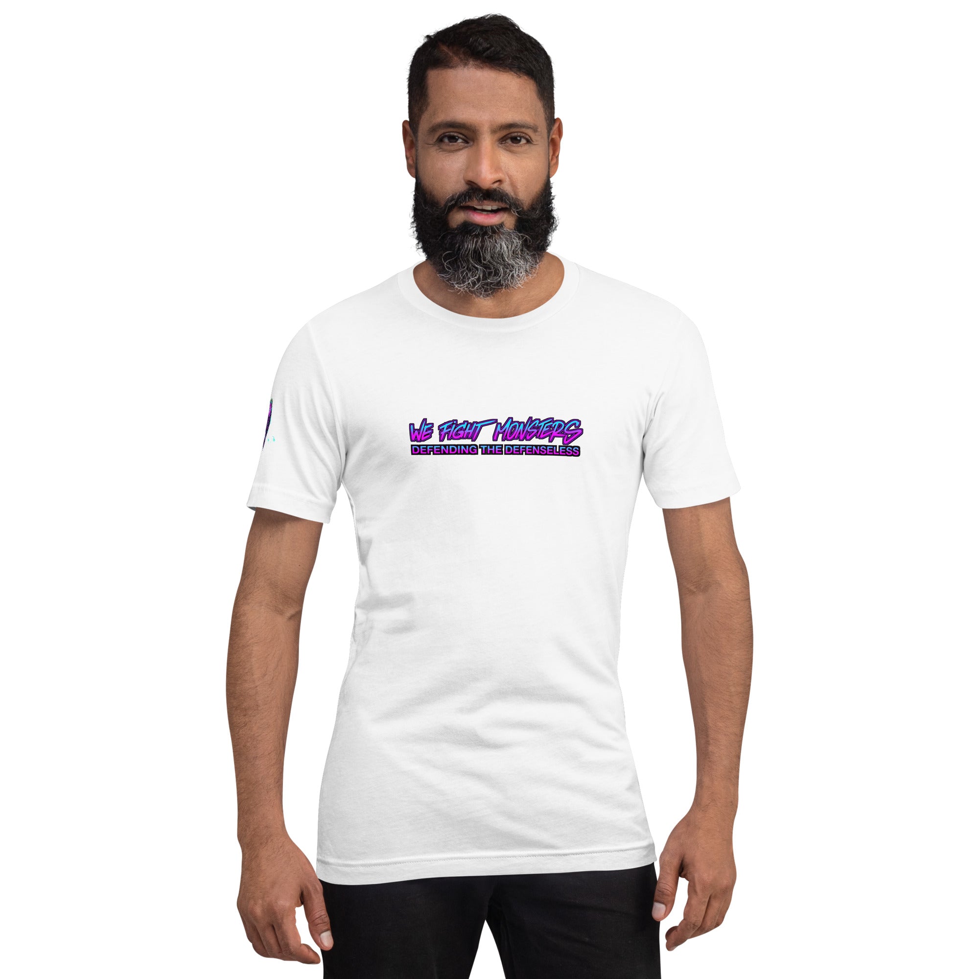 80s We Fight Monsters Men /Women T-shirt