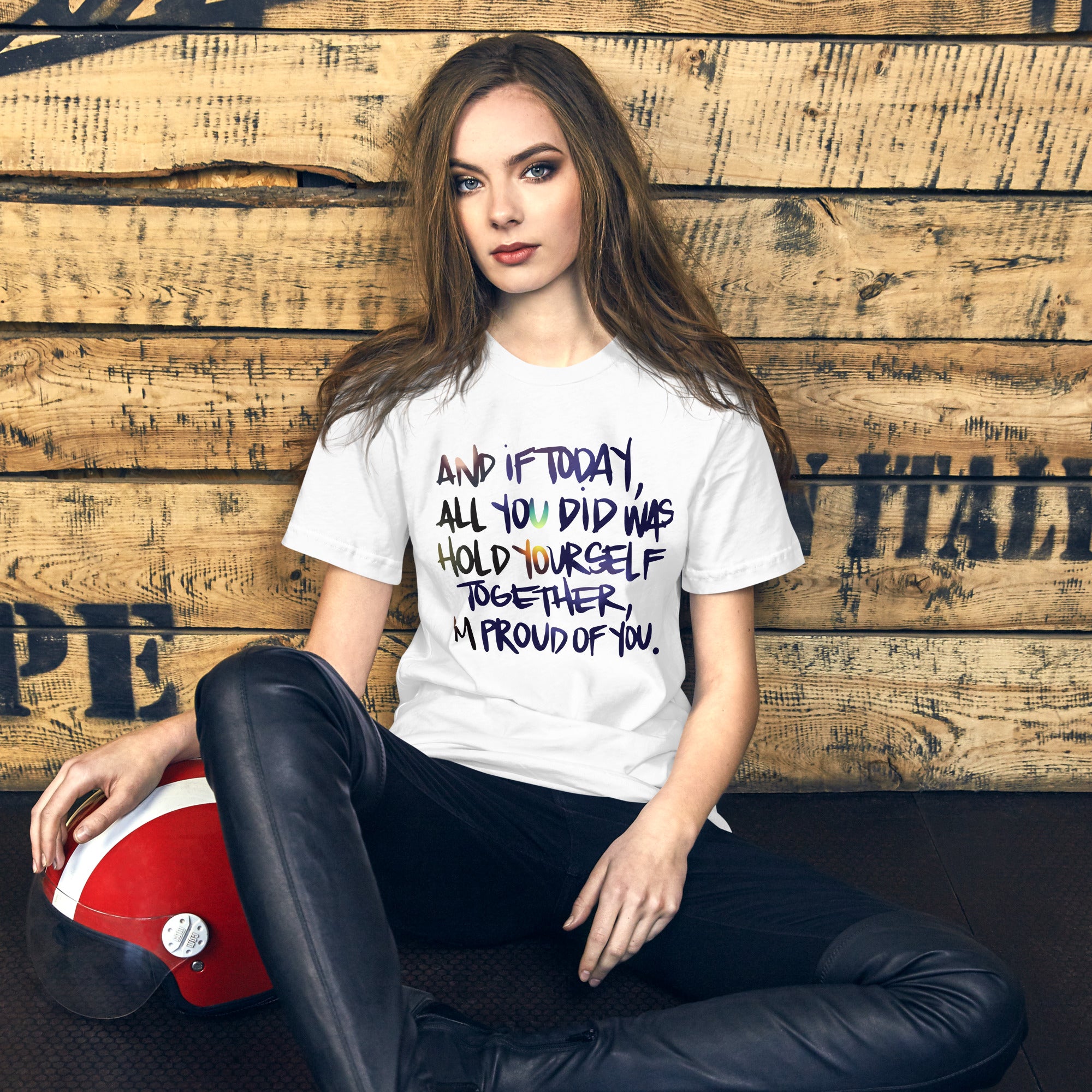 If All You Did Was Hold Yourself Together We Fight Monsters Unisex t-shirt