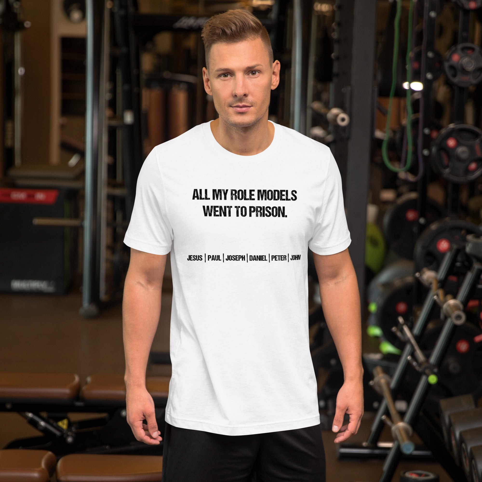 All My Role Models Went To Prison // We Fight Monsters Light Tee