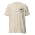 Abraham Lincoln Tri Blend Fitted t-shirt supporting We Fight Monsters