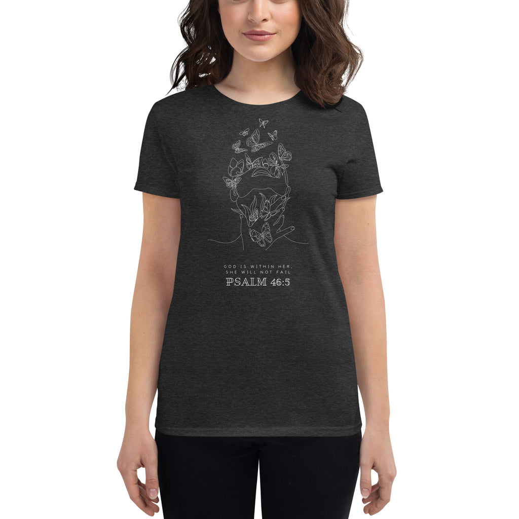 God Is Within Her Women's Short Sleeve Shirt