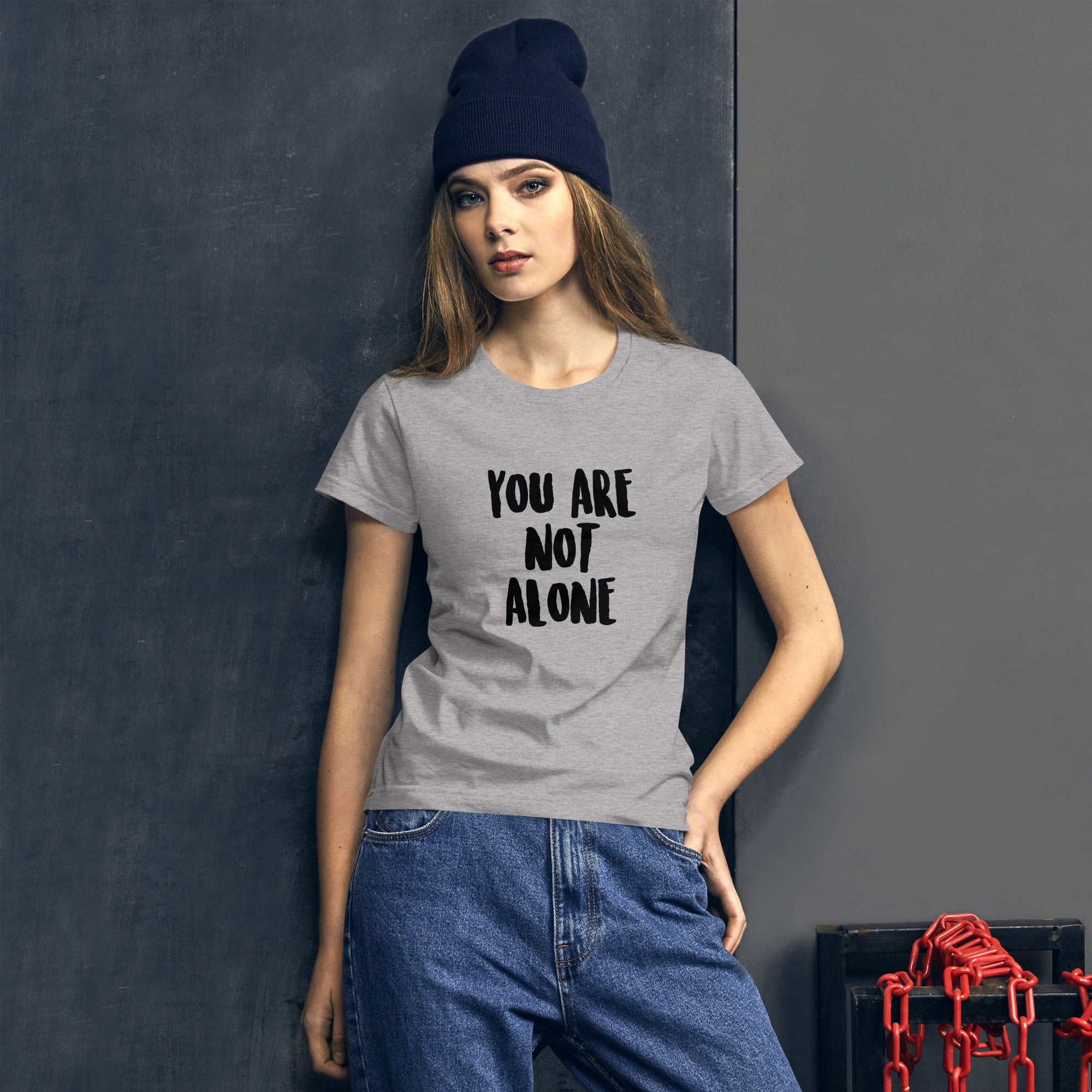 You Are Not Alone Women's Short Sleeve Shirt