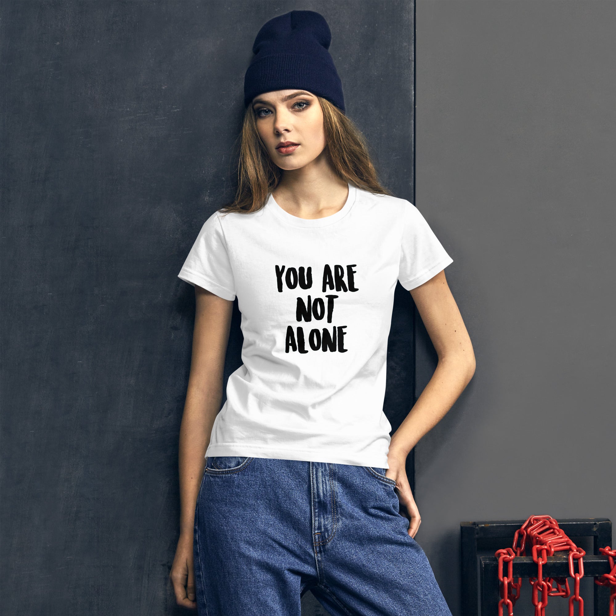 You Are Not Alone Women's Short Sleeve Shirt