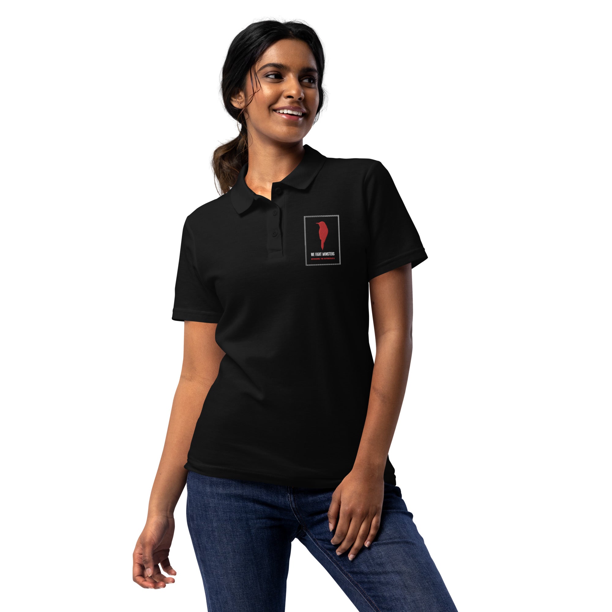 We Fight Monsters Women’s Polo Shirt