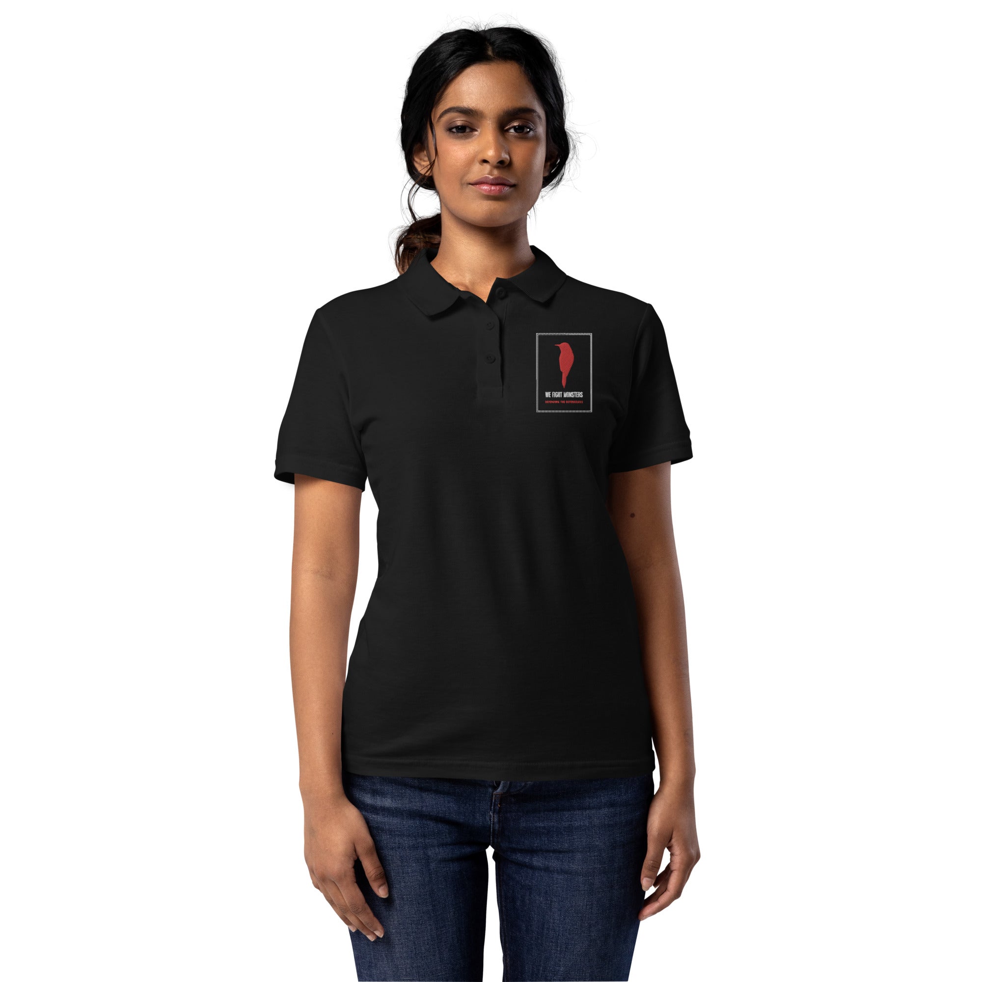 We Fight Monsters Women’s Polo Shirt