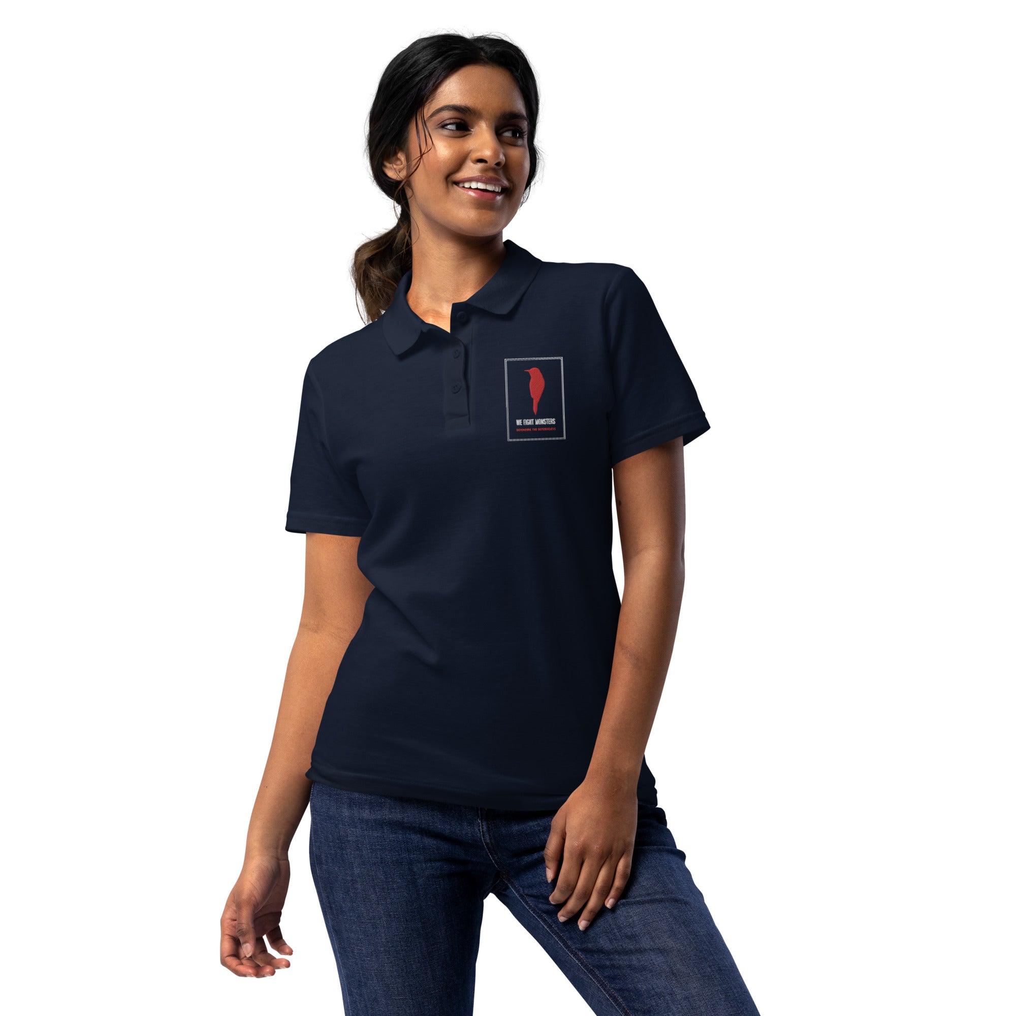 We Fight Monsters Women’s Polo Shirt