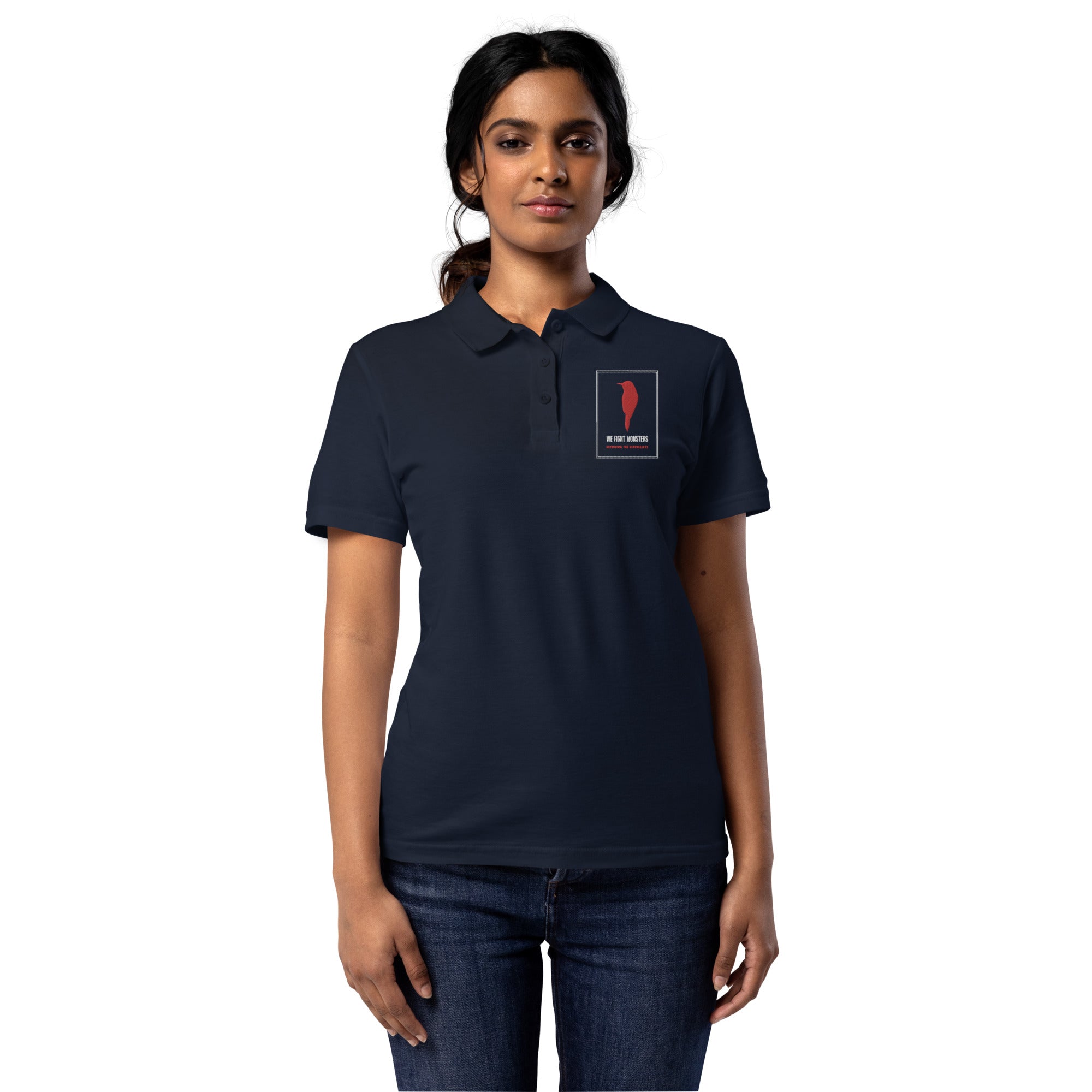 We Fight Monsters Women’s Polo Shirt