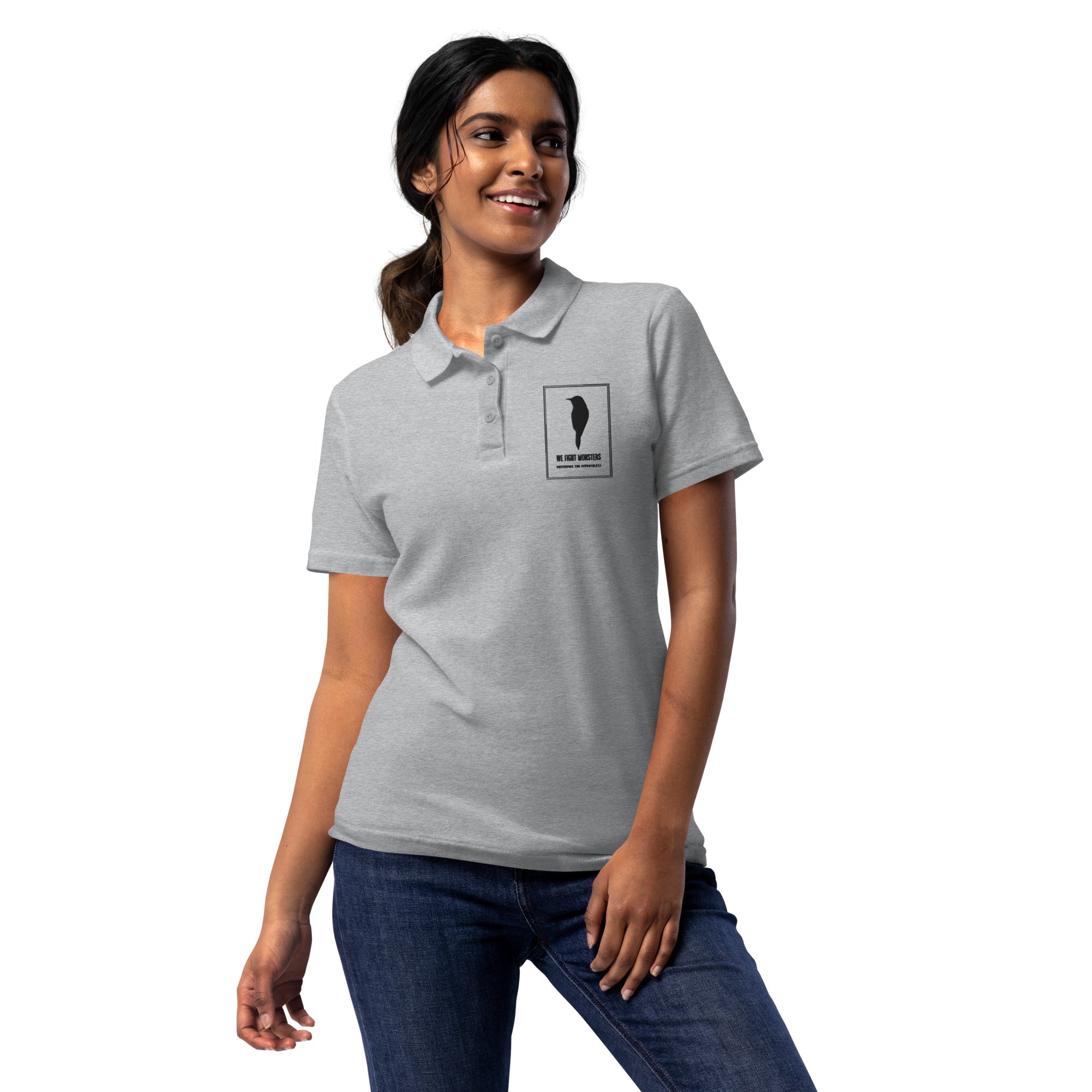 We Fight Monsters Women’s Polo Shirt