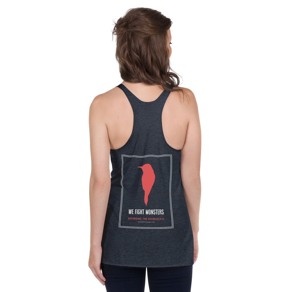 God Is Within Her Women's Racerback Tank