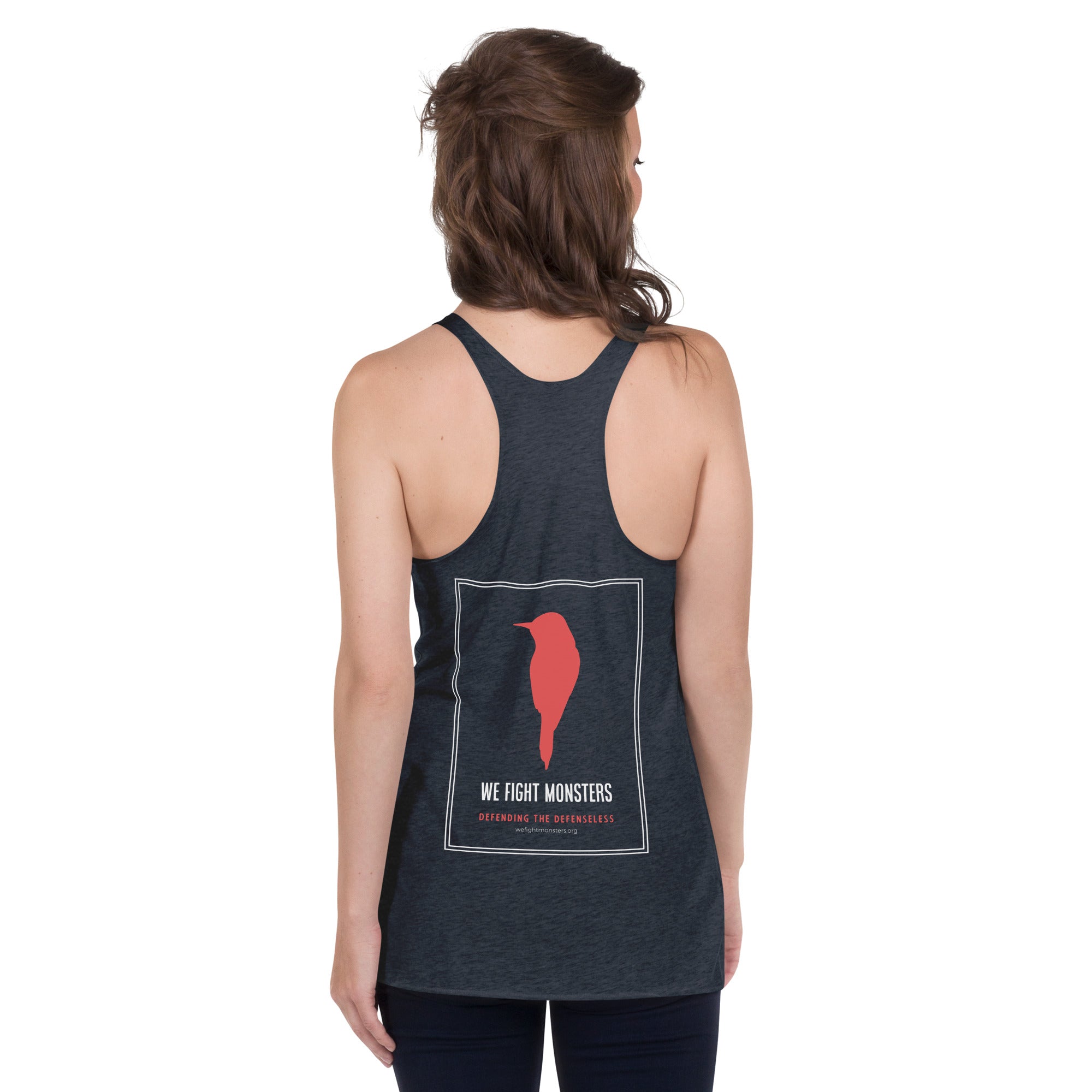 God Is Within Her Women's Racerback Tank