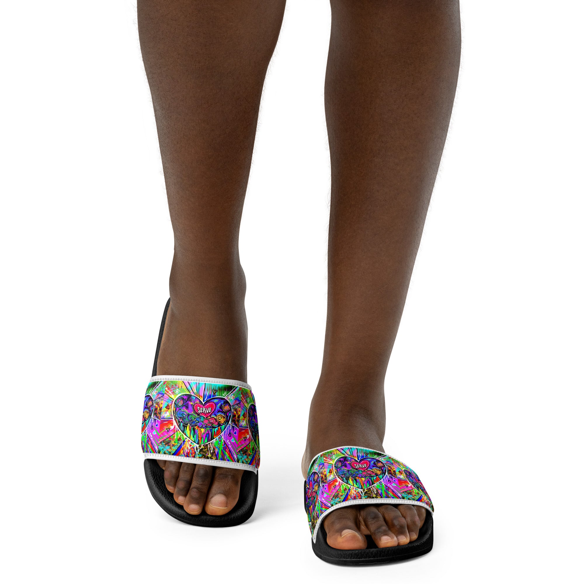 Graffiti Serve Women's Slides