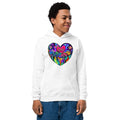 Graffiti Serve We Fight Monster Youth Heavy Blend Hoodie