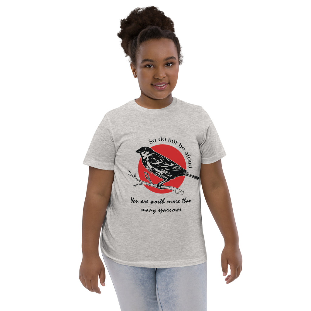 Worth More Than Many Sparrows Youth Jersey T-shirt
