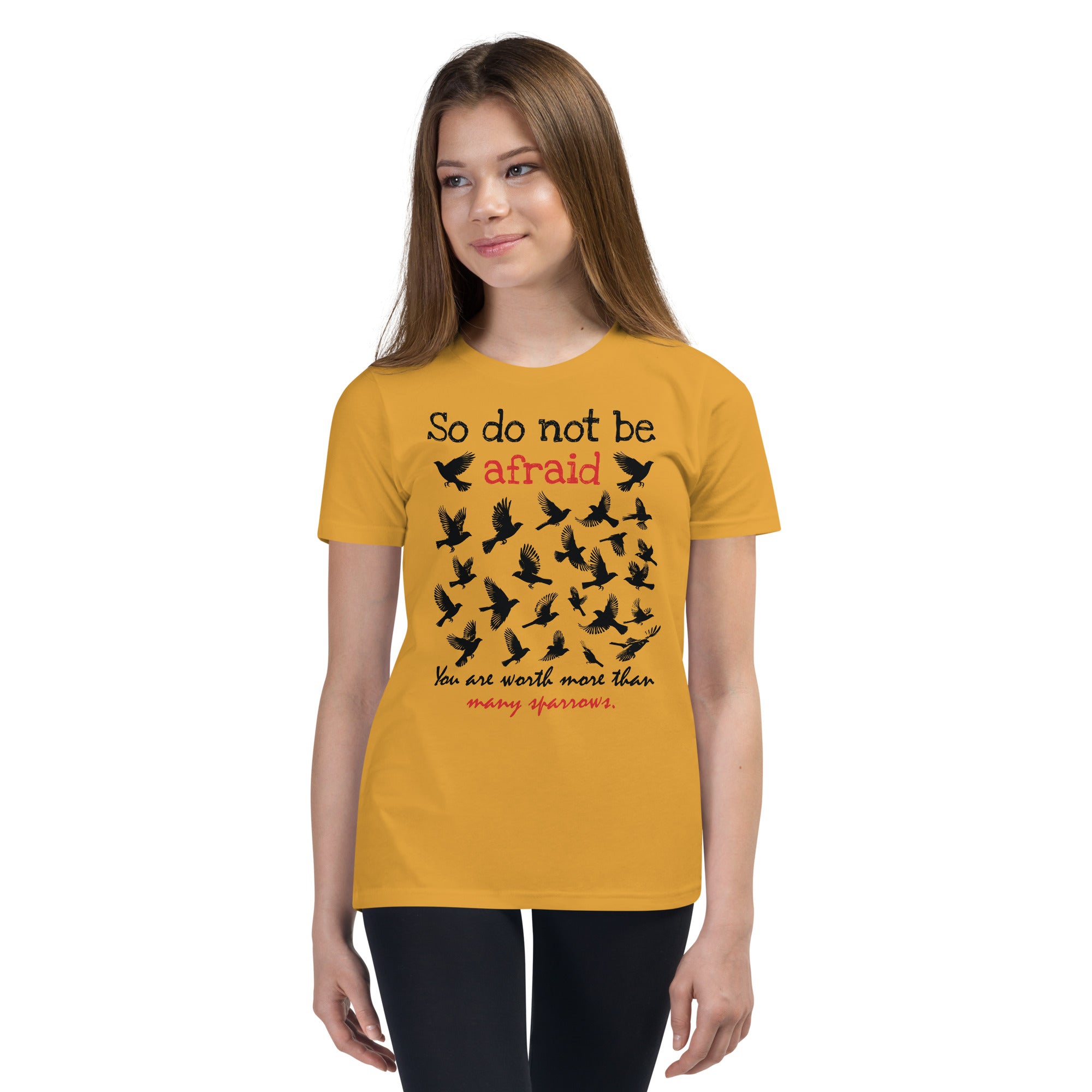 Worth More Than Many Sparrows Youth T-shirt